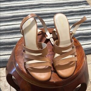Cole Haan Women's Brown Strappy Sandals